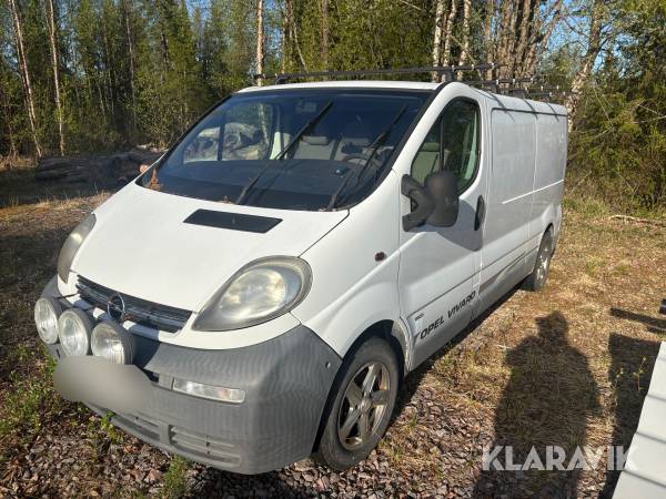 Skåpbil Opel Vivaro