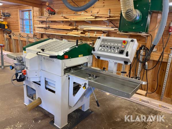 Panelhyvel Logosol PH360 med spånfläkt