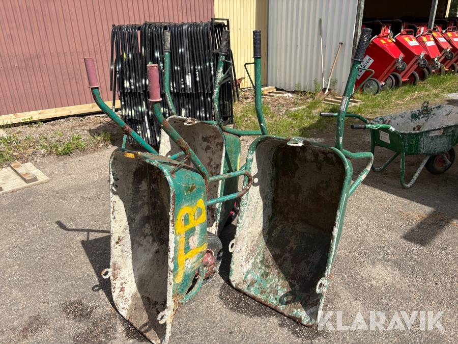 Murbrukskärra Hörby Bruk 3 st