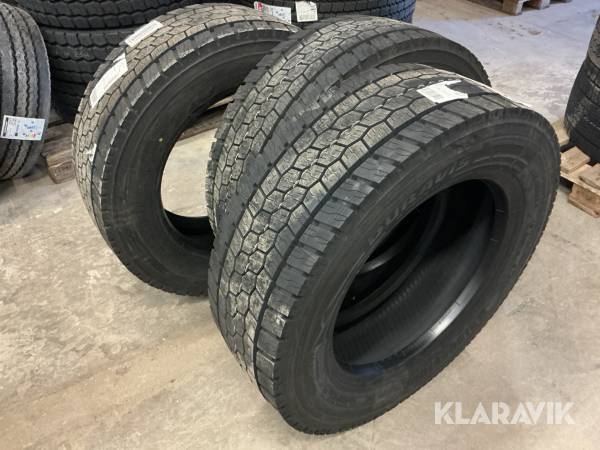 Lastbilsdäck Bridgestone 295/60R22.5 3st