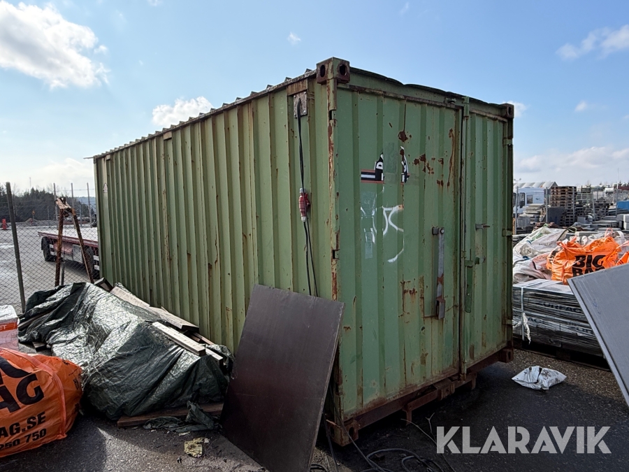 Container 20 fot, Isolerad