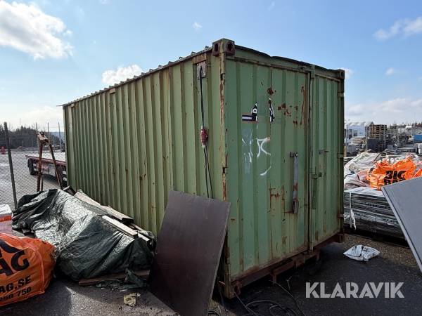 Container 20 fot, Isolerad