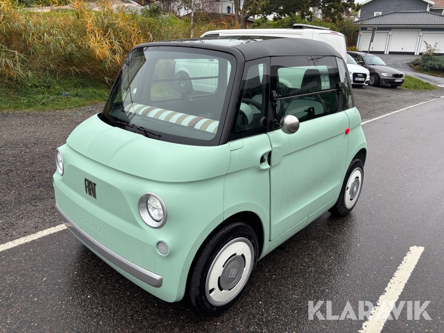 Mopedbil elektrisk Fiat Topolino AM-kort