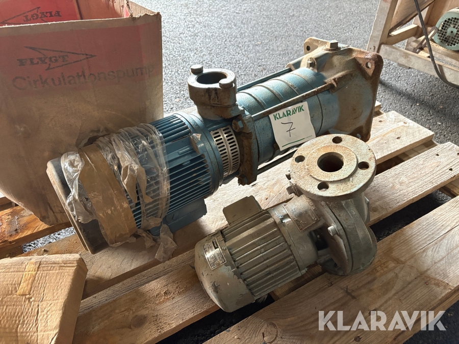 Grundvattenpump & cirkulationspump