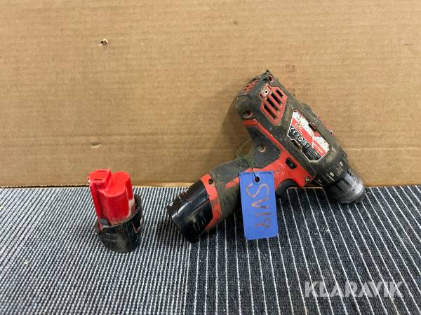 Borrskruvdragare Milwaukee M12BDD