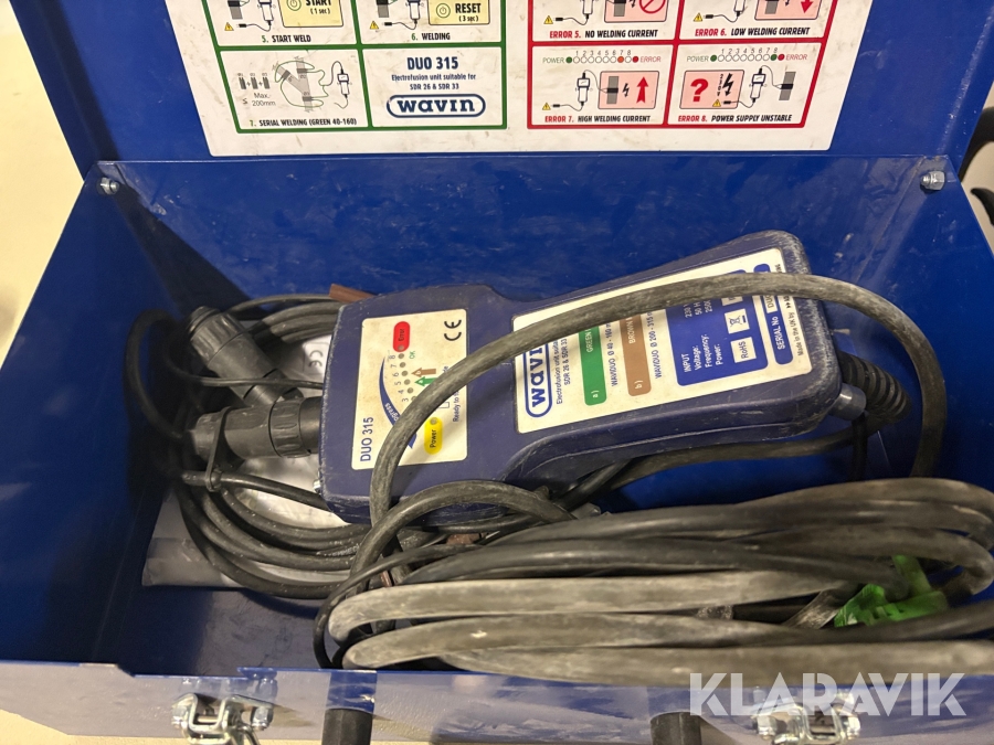 Rörsvets Wavin Duo315