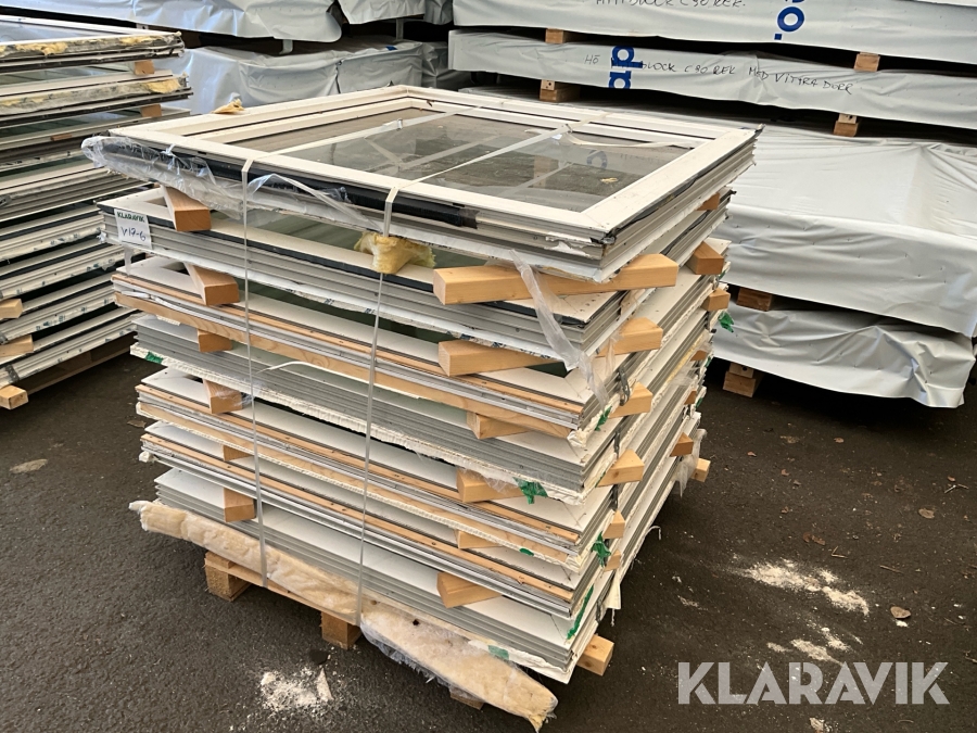 Plastfönster 7st