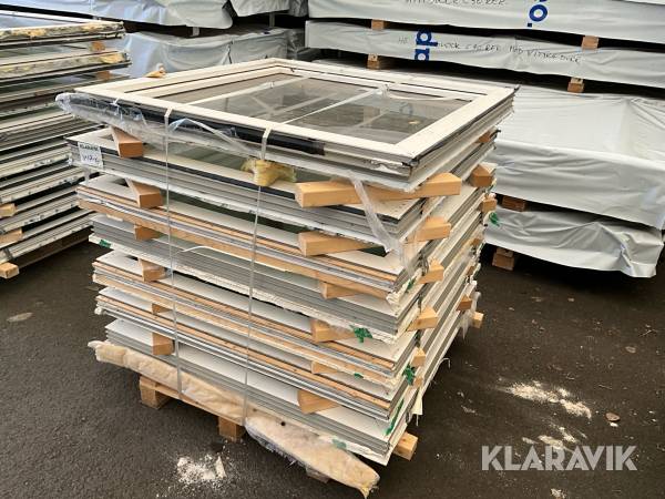 Plastfönster 7st