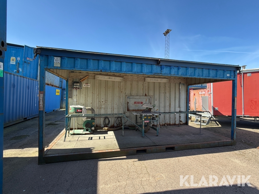 Sågcontainer Essö 20'-Såg
