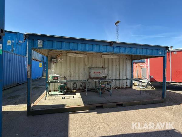 Sågcontainer Essö 20'-Såg