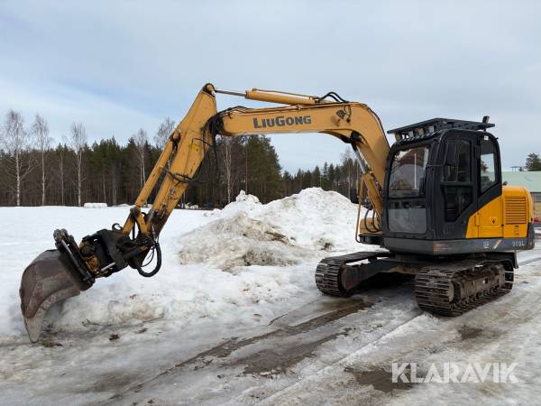 Grävmaskin Liugong CLG908D