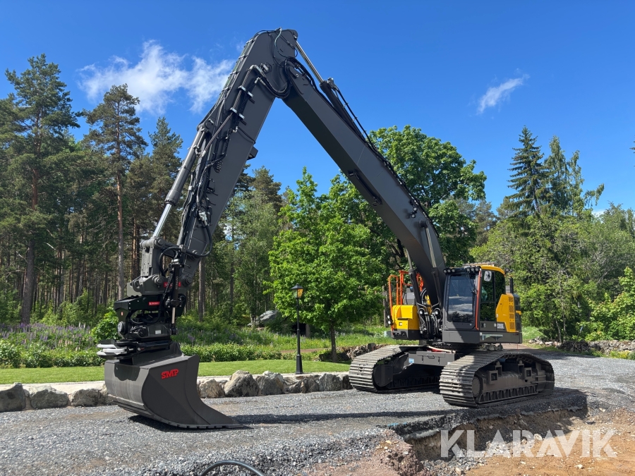 Grävmaskin Volvo ECR355EL long reach