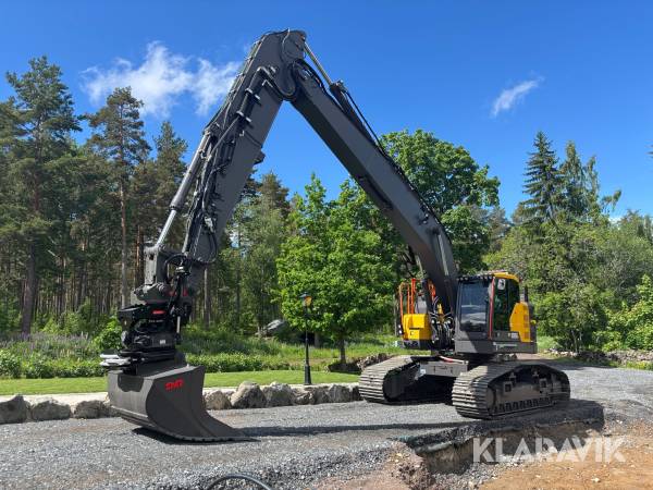 Grävmaskin Volvo ECR355EL long reach