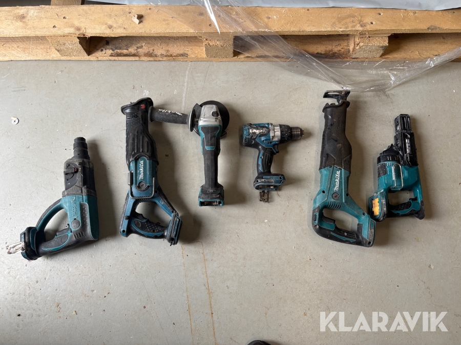 Handverktyg Makita 6st
