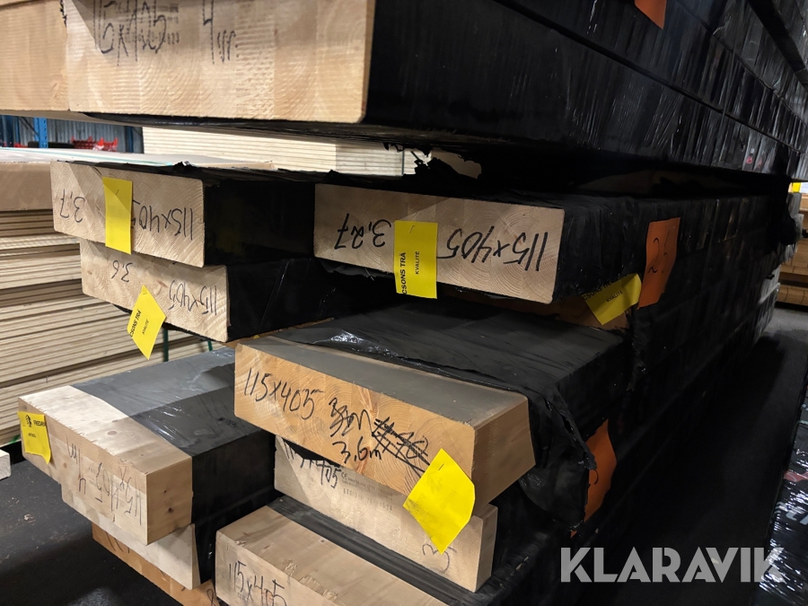 Träbalkar 115x405mm