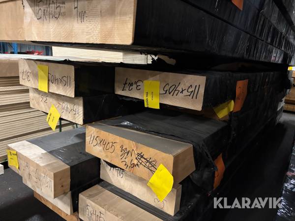 Träbalkar 115x405mm