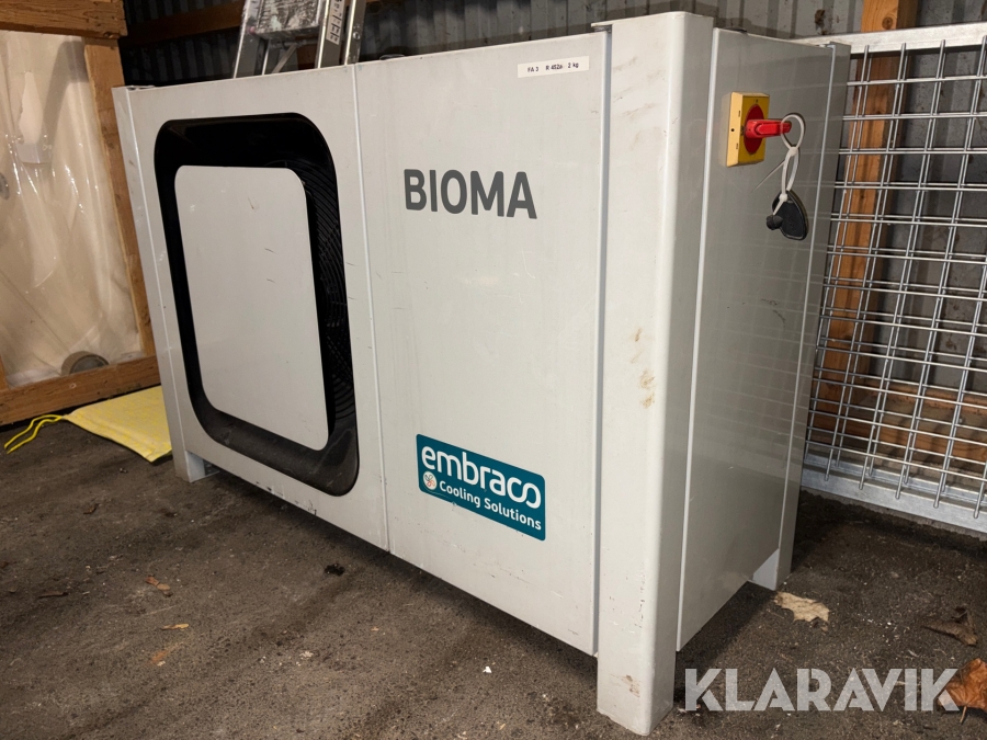 Kylaggregat till centralkyla Embraco Bioma