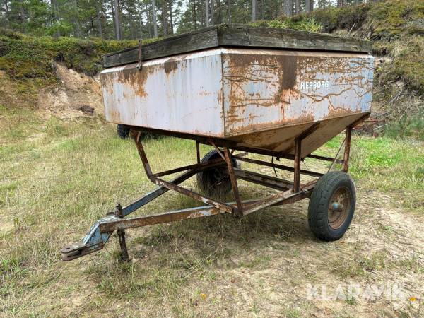 Spannmålskärra/spannmålscontainer Herborg