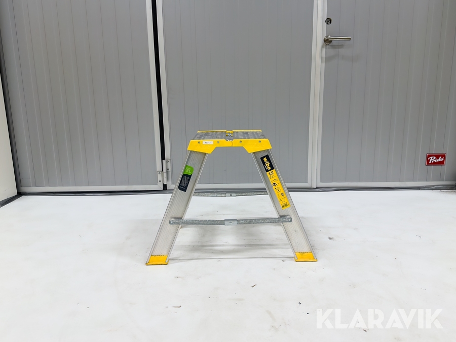 Trapp-/arbetspall med 2 steg Wibe W 55 TP-2 (804022)