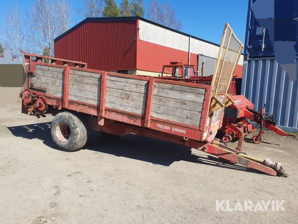Gödselspridare Trejon 6000 Stående valsar