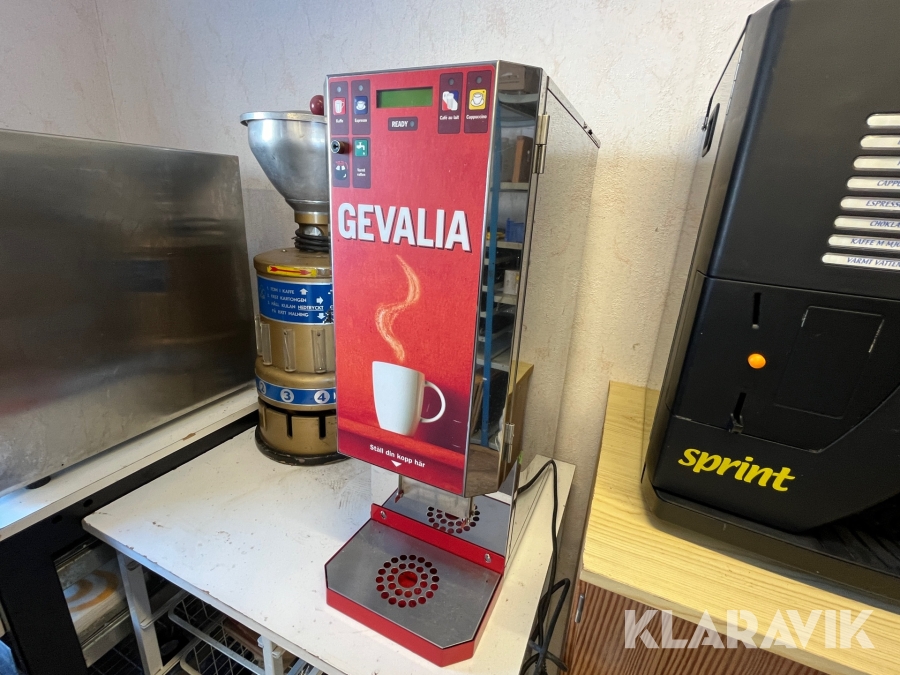 Kaffemaskin för frystorkat kaffe Coffee Queen Café II