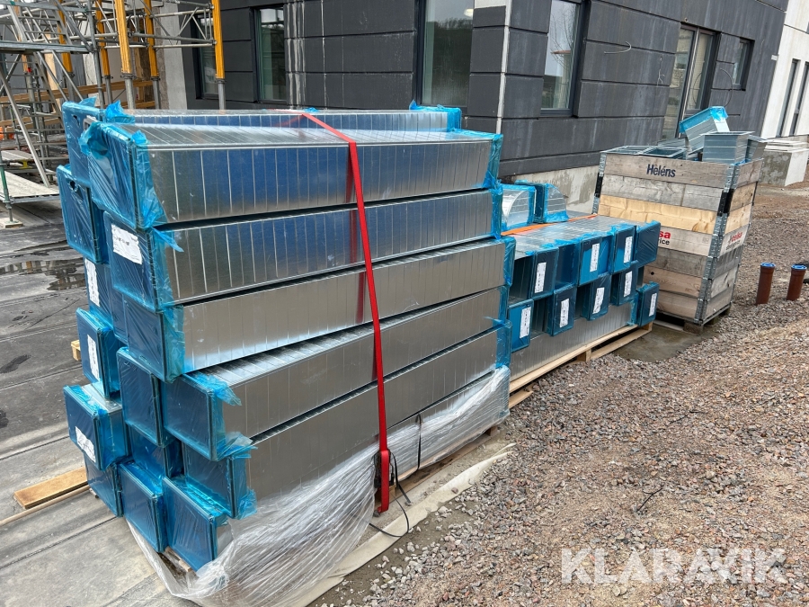 Fyrkantiga ventilationskanaler