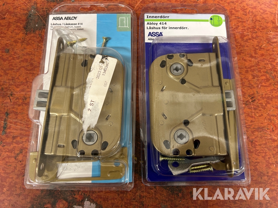 Låshus för innerdörr ASSA ABLOY 414 2 st