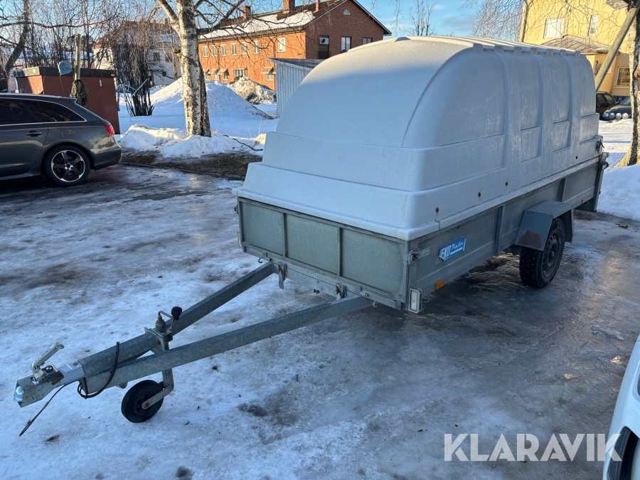 Kåpsläp Rekotrailer FE 4136/A obromsad