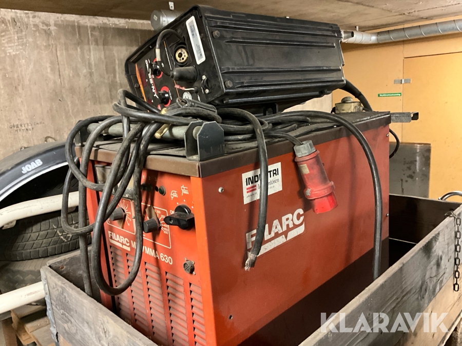 Svets Filarc PZ 2386/00 MIG/MMA 630, inklusive Lincoln LN-25 matarverk