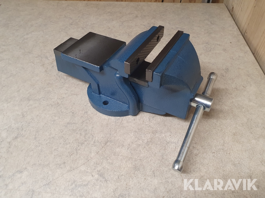 Skruvstycke med städ 125 mm