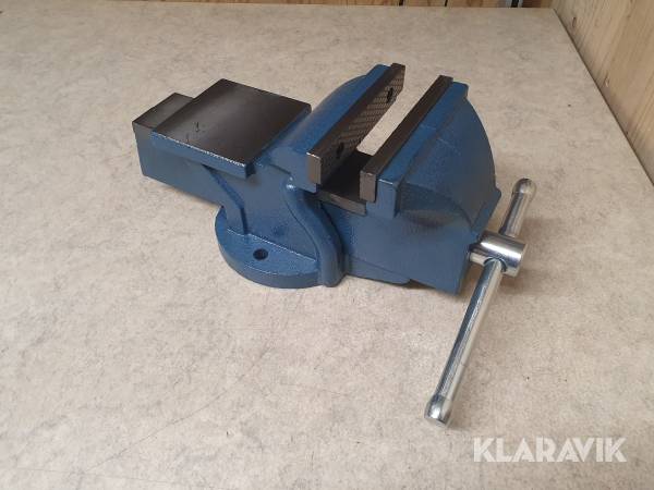 Skruvstycke med städ 125 mm