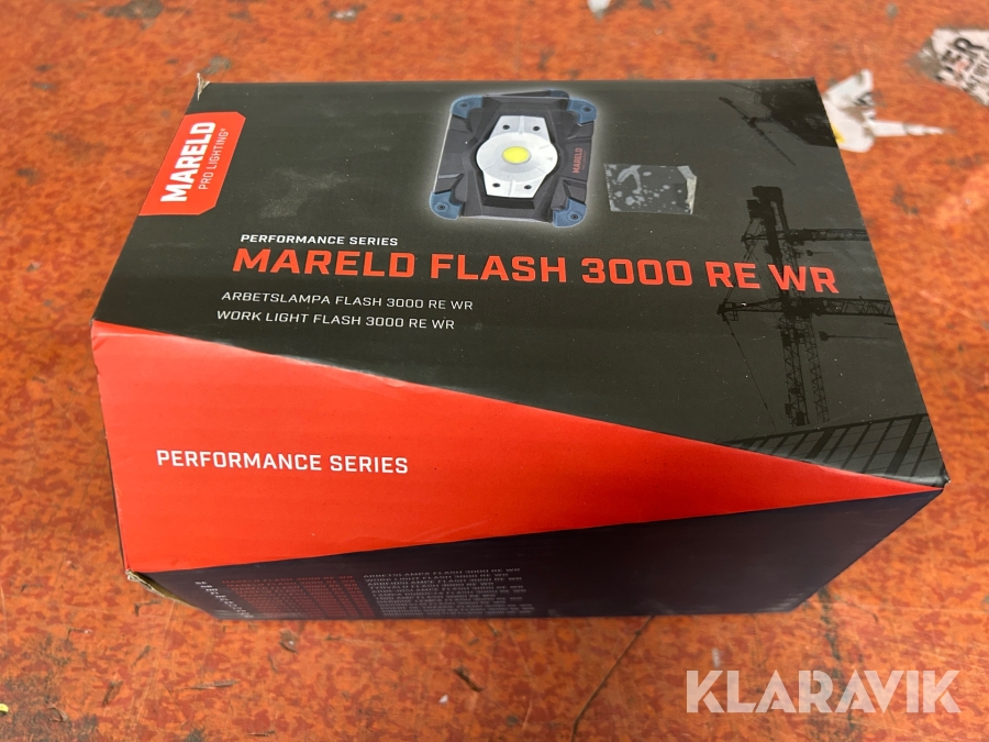 Arbetslampa Mareld 3000 RE WR