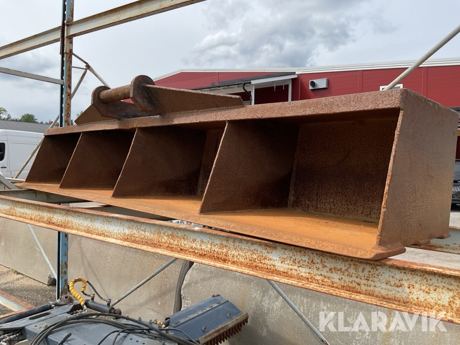 Planeringsbalk med skopfunktion Tik S60