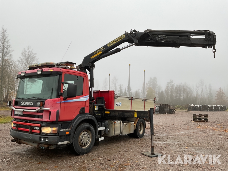 Kranbil Scania P94 GB 4x2 230