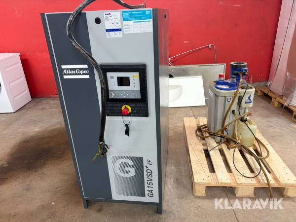 Kompressor Atlas Copco GA15VSD