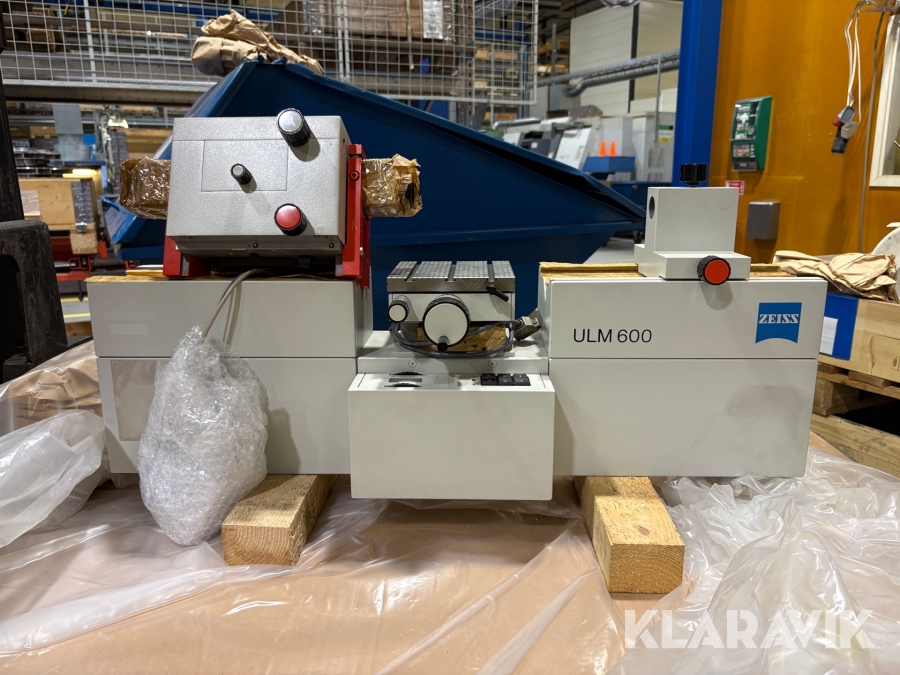 Längdmätmaskin Carl Zeiss ULM 600 med tillbehör (oanvänd)