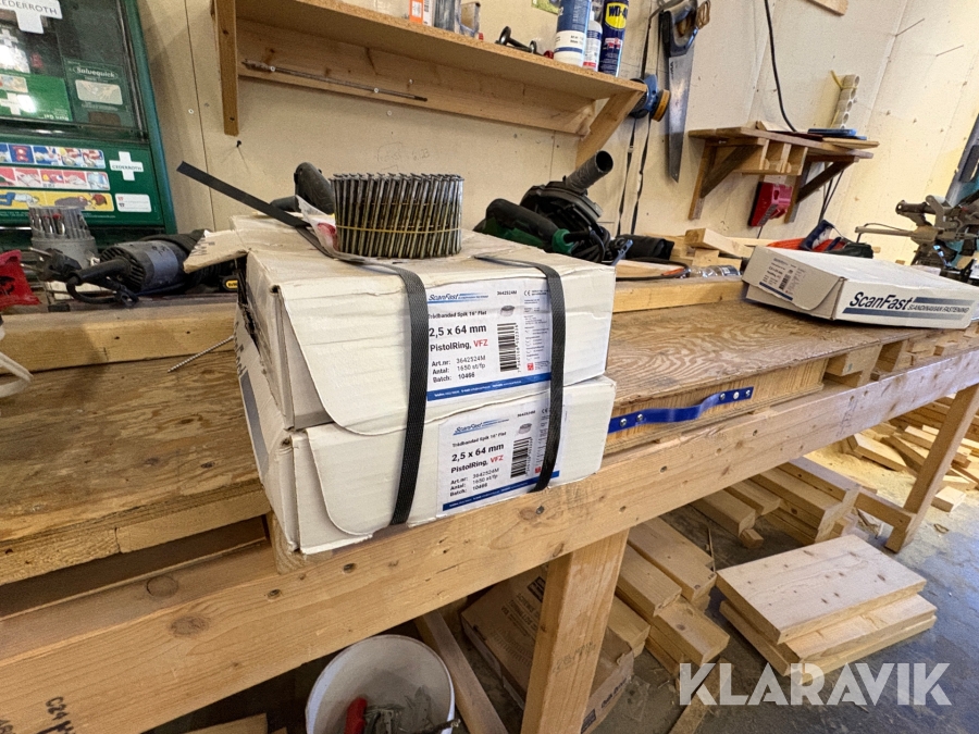 Trådbandad Spik 16* Flat ScanFast 2,5 X 64mm