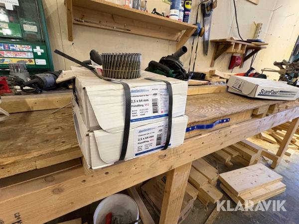Trådbandad Spik 16* Flat ScanFast 2,5 X 64mm