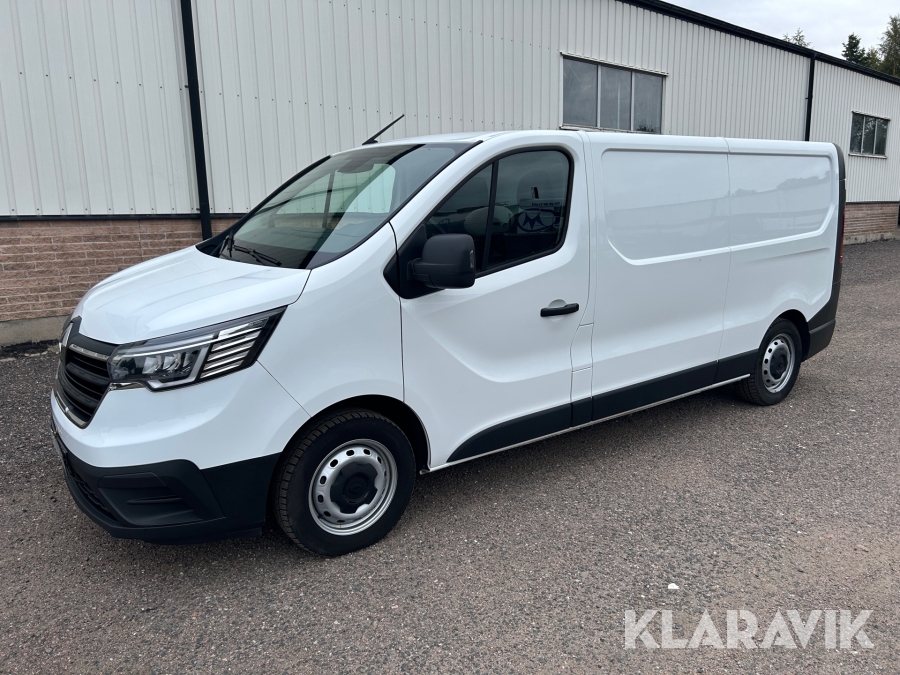 Skåpbil Renault Trafic med ultrarent kall/varmvatten
