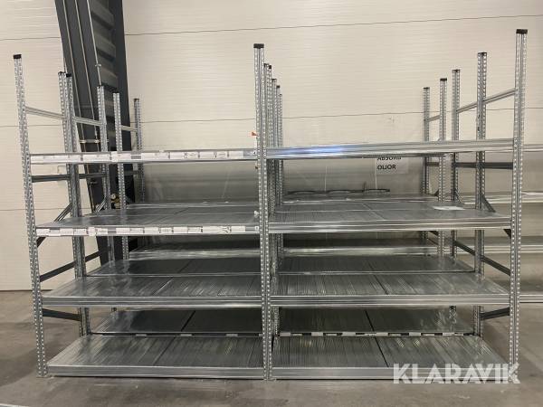 Lagerhylla 4 Sektioner Superhyllan RMS