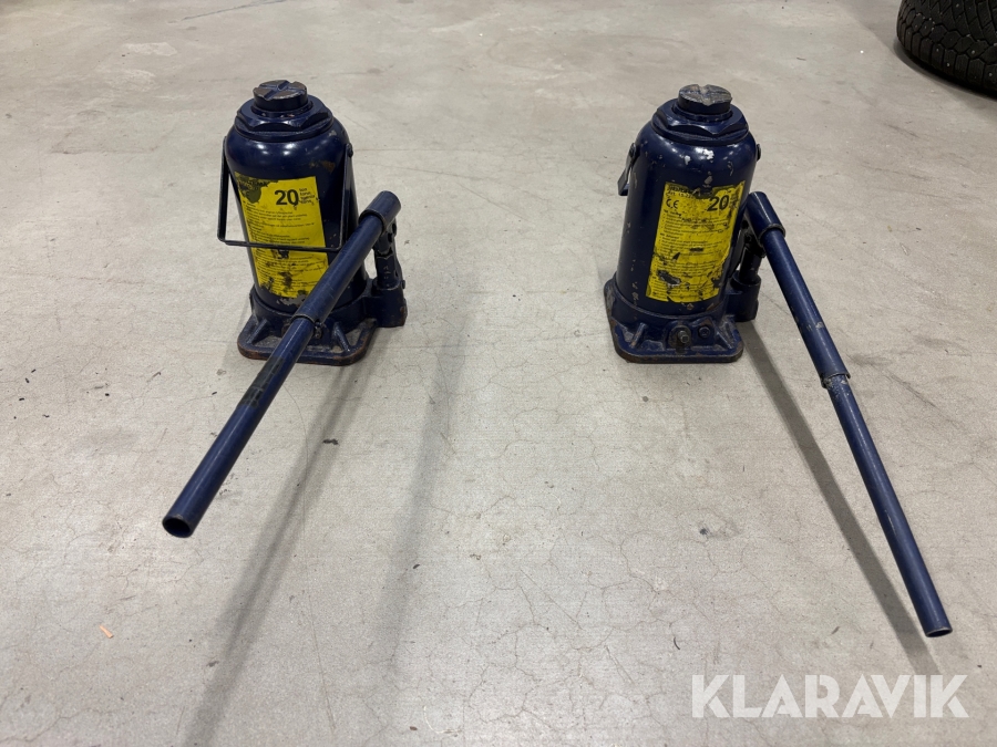 Domkrafter 20 ton Biltema 15-227
