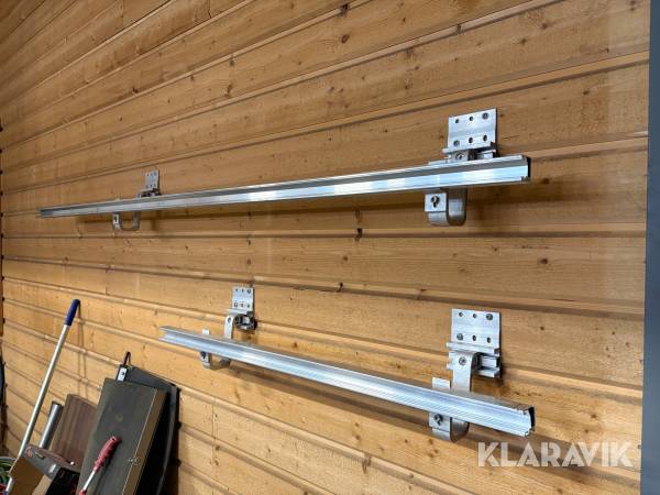 Monteringsskenor och krokar