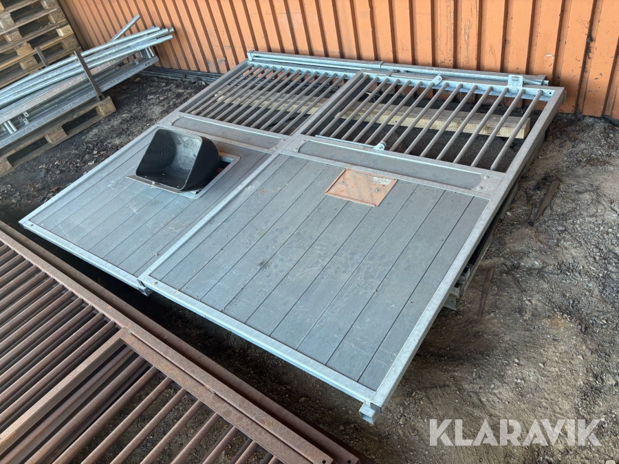 Boxfront / Stallinredning City-Boxen Standardbox - 2,5m