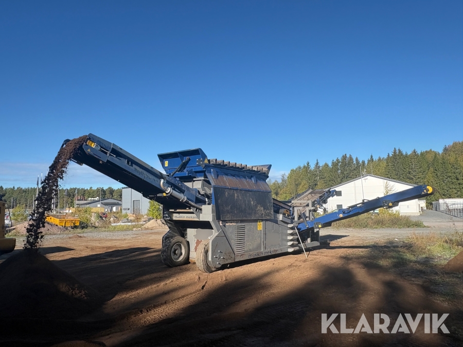 Sorteringsverk Maskin Mekano LV 302 T3 på lastväxlarram