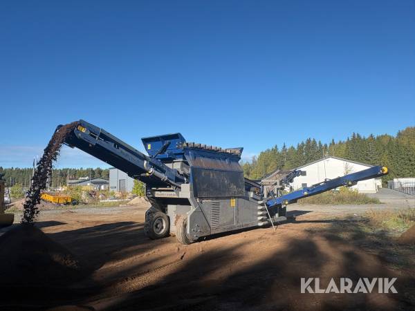 Sorteringsverk Maskin Mekano LV 302 T3 på lastväxlarram