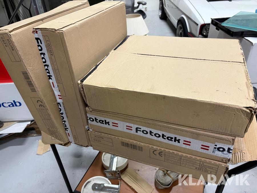 Golvrutor Pilote 0620 5st lådor