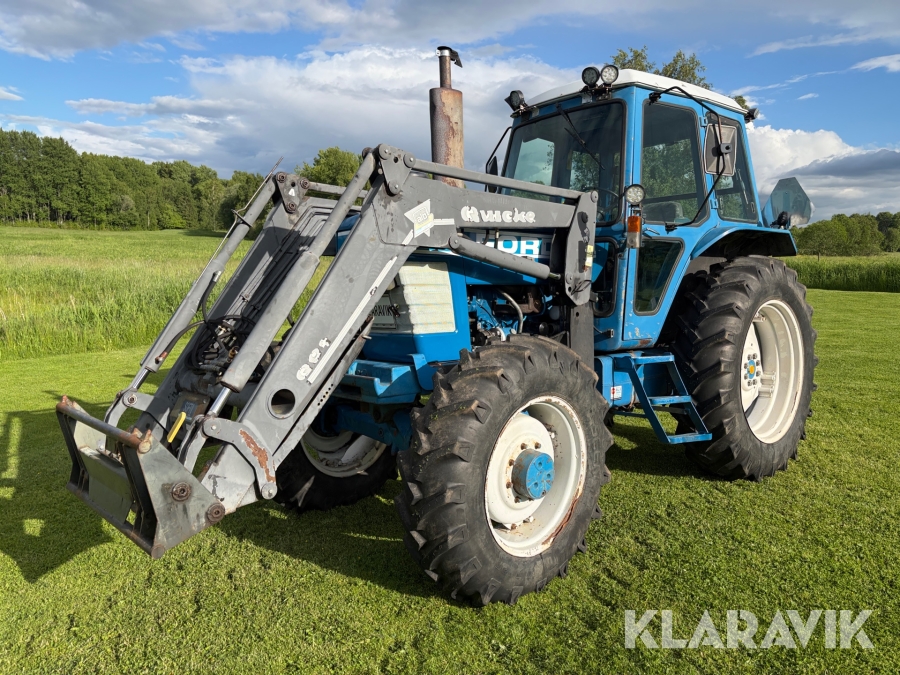 Traktor Ford 7710 Med Frontlastare