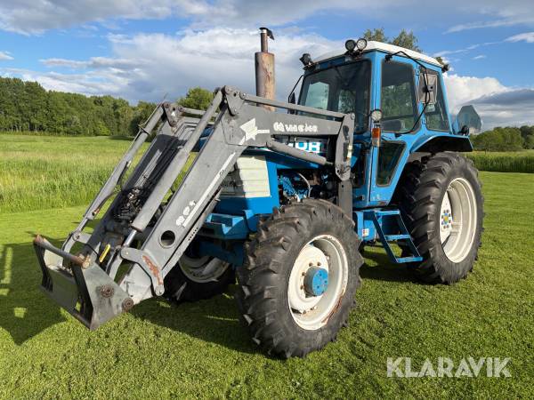 Traktor Ford 7710 Med Frontlastare