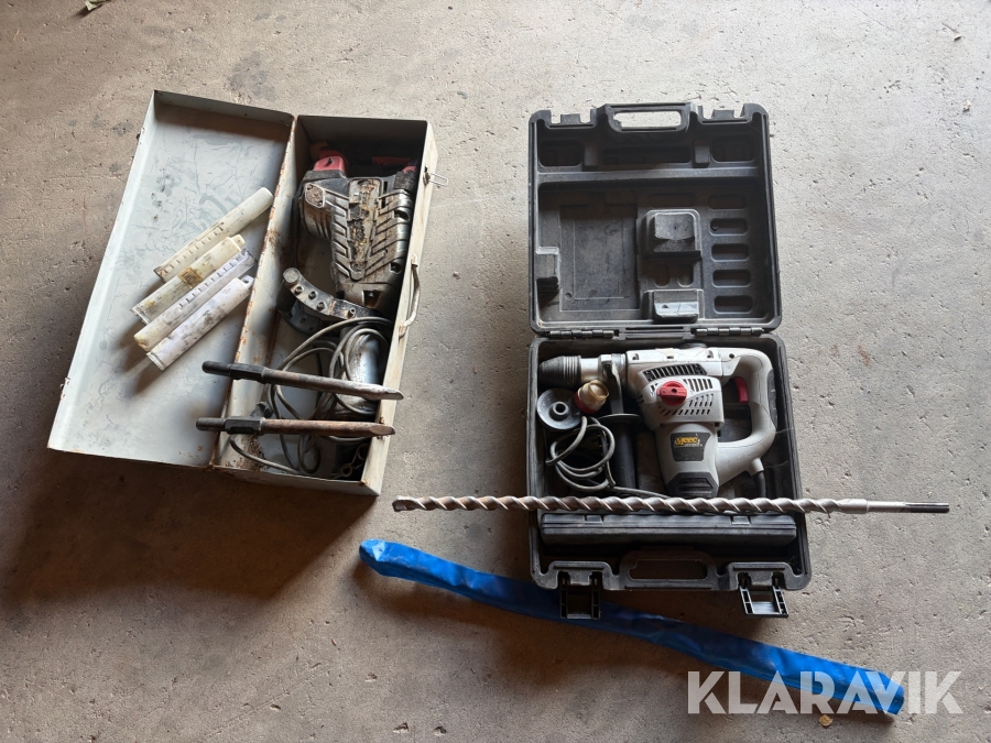 Slagborr och bilmaskin Meec Tools