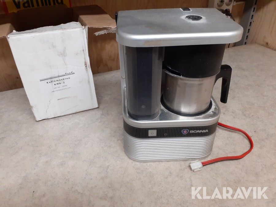 Kaffebryggare till lastbil Scania 24V